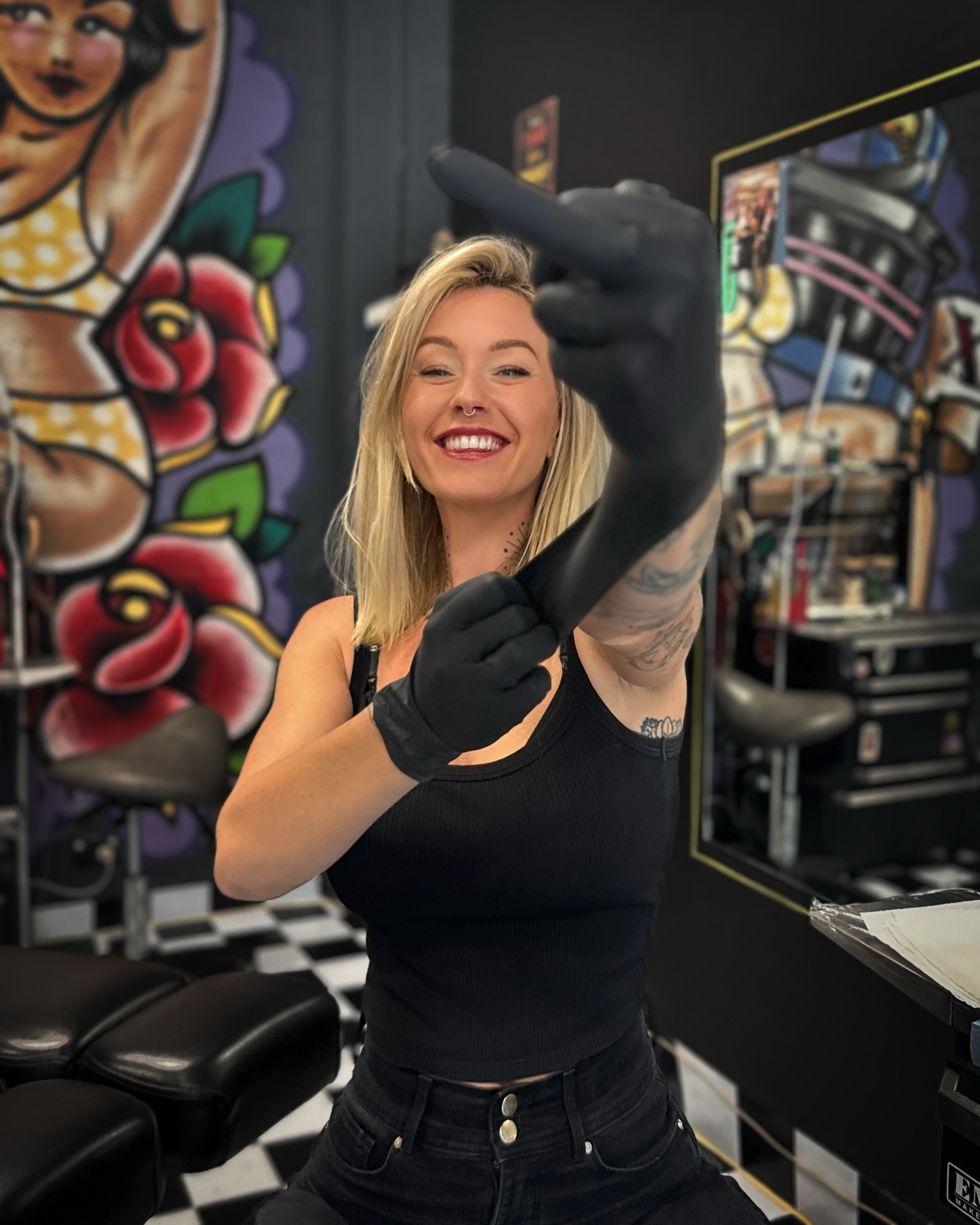 The owner of INK FX Tattoo Studio in Springwood